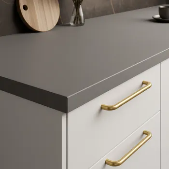 Kuchyňská pracovní deska Egger Pracovní deska Hliník jemně kartáčovaný / F502/ST2 2050 x 920 mm