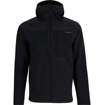 Rybářské oblečení Simms Mikina Confluence Hoody Black Velikost: XL (US) XXL (EU)