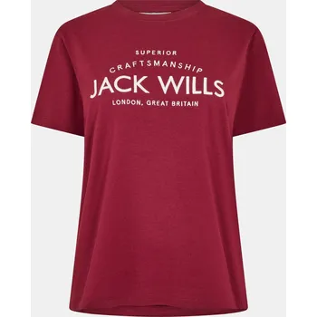 Tričko Jack Wills Wine 1180180 14 (L)