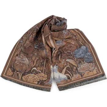 Šátek Šátek / šála / pléd typu kašmír 70x185 cm Varianta: 1 béžová velbloudí, Balení: 1 ks