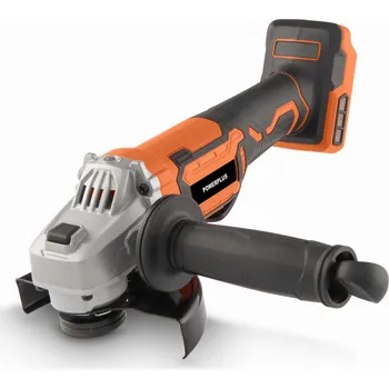 úhlová bruska PowerPlus POWDP35160 - Aku úhlová bruska 20V 125mm bezuhlíková (bez AKU) + Termo hrnek 400ml v hodnotě 299,-