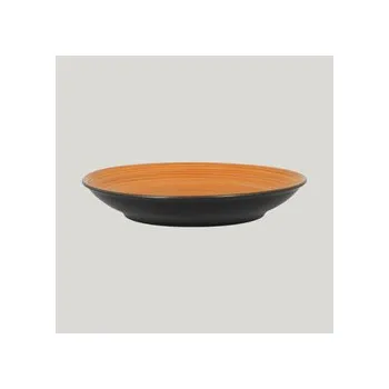 Talíř RAK Trinidad talíř hluboký pr. 28 cm, oranžový | RAK-TRNNDP28BC