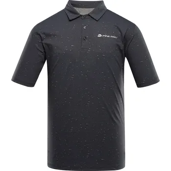 Pánské tričko Pánské polo triko ALPINE PRO COOWEL neutrální / zemitá M