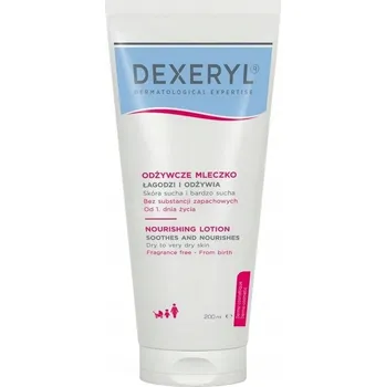 Tělové mléko Dexeryl Vyživující tělové mléko 200 ml