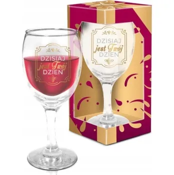 Sklenice SKLENICE NA VÍNO DNES JE TVŮJ DEN