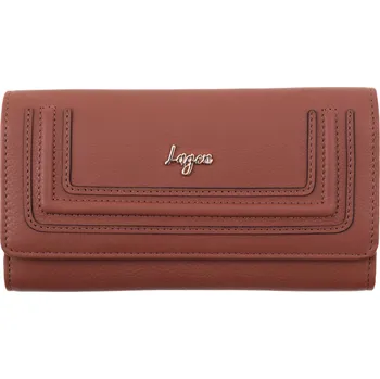Peněženka Dámská kožená peněženka Lagen Atreya koňakově hnědá