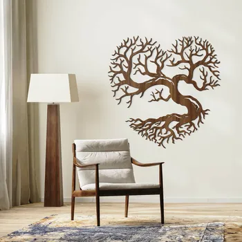 Obraz Dřevěný obraz stromu - Srdce života | DUBLEZ