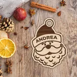 Ozdoba na stromeček se jménem - Santa | DUBLEZ