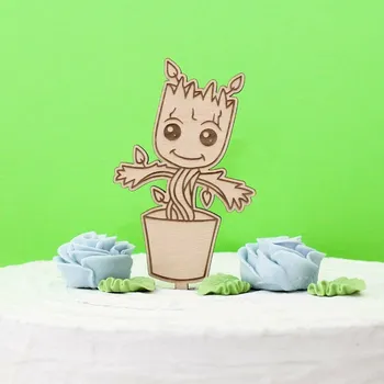 Obraz Figurka na dort - komiksový Groot od Marvel - Strážci Galaxie | DUBLEZ