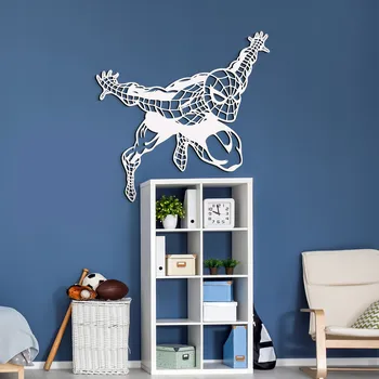 Obraz Vyřezávaný 3D obraz na stěnu - Spider-Man, Bílá | DUBLEZ