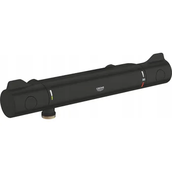 Vodovodní baterie Sprchová baterie Grohe Grohtherm 800 černá