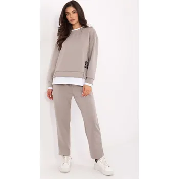 RUE PARIS Dámský komplet Carmen šedý Velikost: UNI