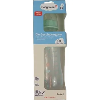 Kojenecká láhev 0+ Babydream M 240 ml