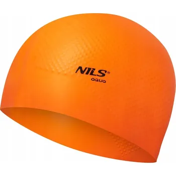 Plavecká čepice Plavecká čepice Silikonová Nils Aqua červená