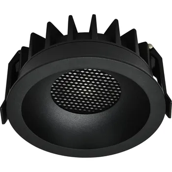 Optonica LED COB 10W DOWNLIGHT ROUND černé AC85-265V 100LM/W CCT - BRIDGELUX