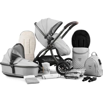 Kočárek BabyStyle EGG3 Aston Martin egg3® Soft Grey
