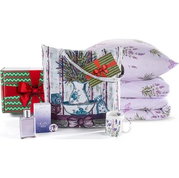 Dárkový potravinový koš Dárkový balíček LEVANDULOVÁ vel. S