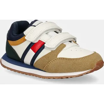 Pánské tenisky Sneakers boty Tommy Hilfiger hnědá barva, T1B9-33661 T1B9.33661.22.29 82X, EUR 22