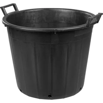 Dóza na potraviny Nádoba ICS P134056, 70 lit., 55 cm, okrúhla, perforované dno, s otvormi, 2 rukoväte, výška 47 cm