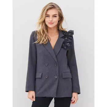 Dámské sako Sako Nu Denmark 8526-35 šedé Velikost: 40