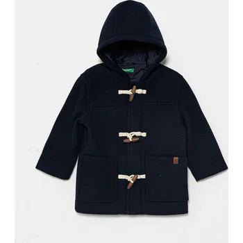 Dětský kabát United Colors of Benetton 222VGN03Z.P.seasonal námořnická modř 59X, vel. 110