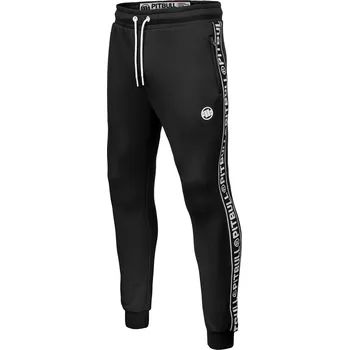 PitBull West Coast - pánské tepláky TAPE LOGO oldschool černé 3XL