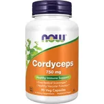 Now Foods Cordyceps 750 mg 90 kapslí + Sleva 3 % pro registrované