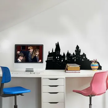 Obraz Dřevěný obraz z Harryho Pottera - Bradavice, Černá | DUBLEZ