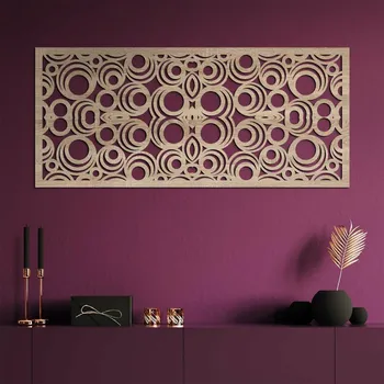 Obraz Velký abstraktní obraz - Kruhy | DUBLEZ