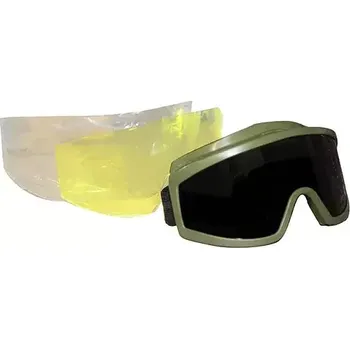 ochranné brýle Brýle ochranné panoramatické 3 v 1 ( průhledné, jantarové, tmavé) Panorama