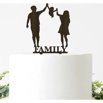 Obraz Dekorace na dort - Rodina | DUBLEZ