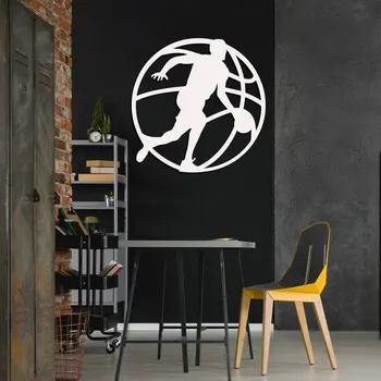 Obraz Dřevěný obraz - Basketbalista | DUBLEZ