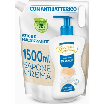 Mýdlo Spuma di Sciampagna Tekuté mýdlo Marseillské náhradní náplň 1500ml