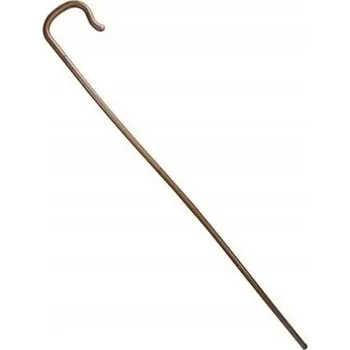 Vánoce Pastýřská hůl, berla Mikuláše, kostým Mikuláš, Vánoce, 147 cm