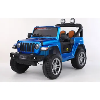 Dětské elektrovozidlo Mamido Elektrické autíčko SPEED 2.0 - 4x4 modré | 180W | EVA | LED | 2,4Ghz | ECO kůže | 12V7Ah