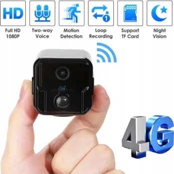 Zabezpečení domácnosti Mini GSM 4G LTE Bezdrátová Kamera