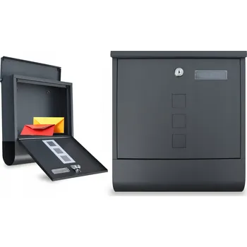 Poštovní schránka Poštovní schránka euroschránka, vhoz MEDAS PROFESSIONAL šedá