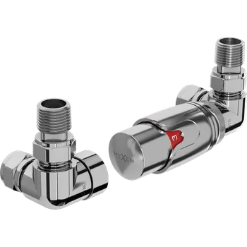 Radiátor Mexen G00 osová termostatická sada, chrom - W903-900-01 Připojovací sady