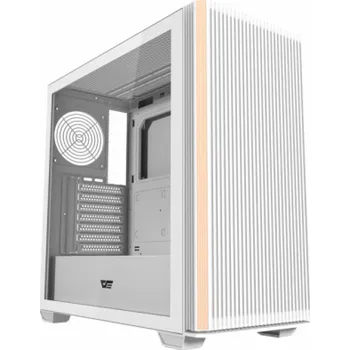 PC skříň Počítačová skříň Darkflash DS900WS ATX bez ventilátorů (bílá)