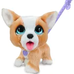 Just Play Pejsek FurReal Poopalots na vodítku – jí granule a vykonává potřebu