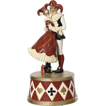 Hudební nástroj pro děti Hrací skříňka cirkusový pár 18 cm