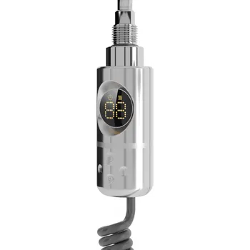 Radiátor Mexen FA-I elektrický ohřívač 900 W, chrom - W952-0900-01 Elektrická topidla