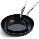 GreenPan BARCELONA PRO 2 dílná sada pánví 20 + 28 cm, černá CC005335-001