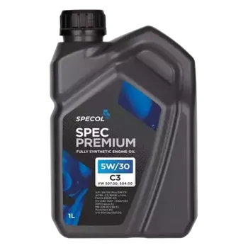 Motorový olej SPECOL SPEC PREMIUM C3 5W/30 VW 504.00/507.00 1L