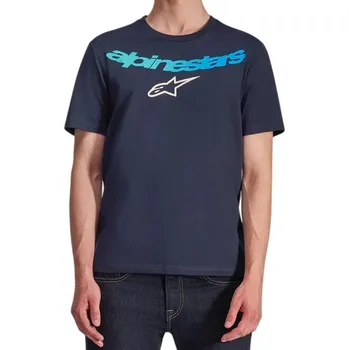 Pánské tričko Triko - ALPINESTARS Collared CSF Tee 2025 - Navy M