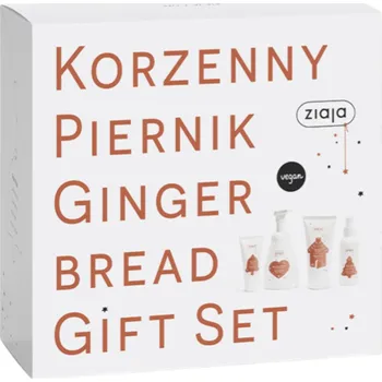 Sprchový gel Ziaja Perník sprchový gel, 160 ml + pěnové mýdlo, 250 ml + krém na ruce, 50 ml + mlhovina, 100 ml