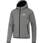 4F Dětská softshellová bunda H4Z19-JSFM001 Dark Grey 128