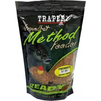 Návnadová surovina Návnada Vlhčená hotová Traper Method Feeder Tygří ořech 750 g
