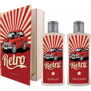 Kosmetická sada Kosmetická sada pro muže – Retro auto červené
