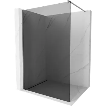 Mexen Kioto sprchová stěna Walk-in 110 x 200 cm, grafit 8 mm, gun metal - 800-110-101-95-40 Sprchové stěny